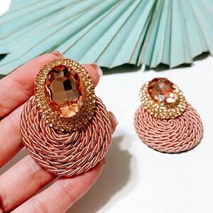 Boho statement earrings S81